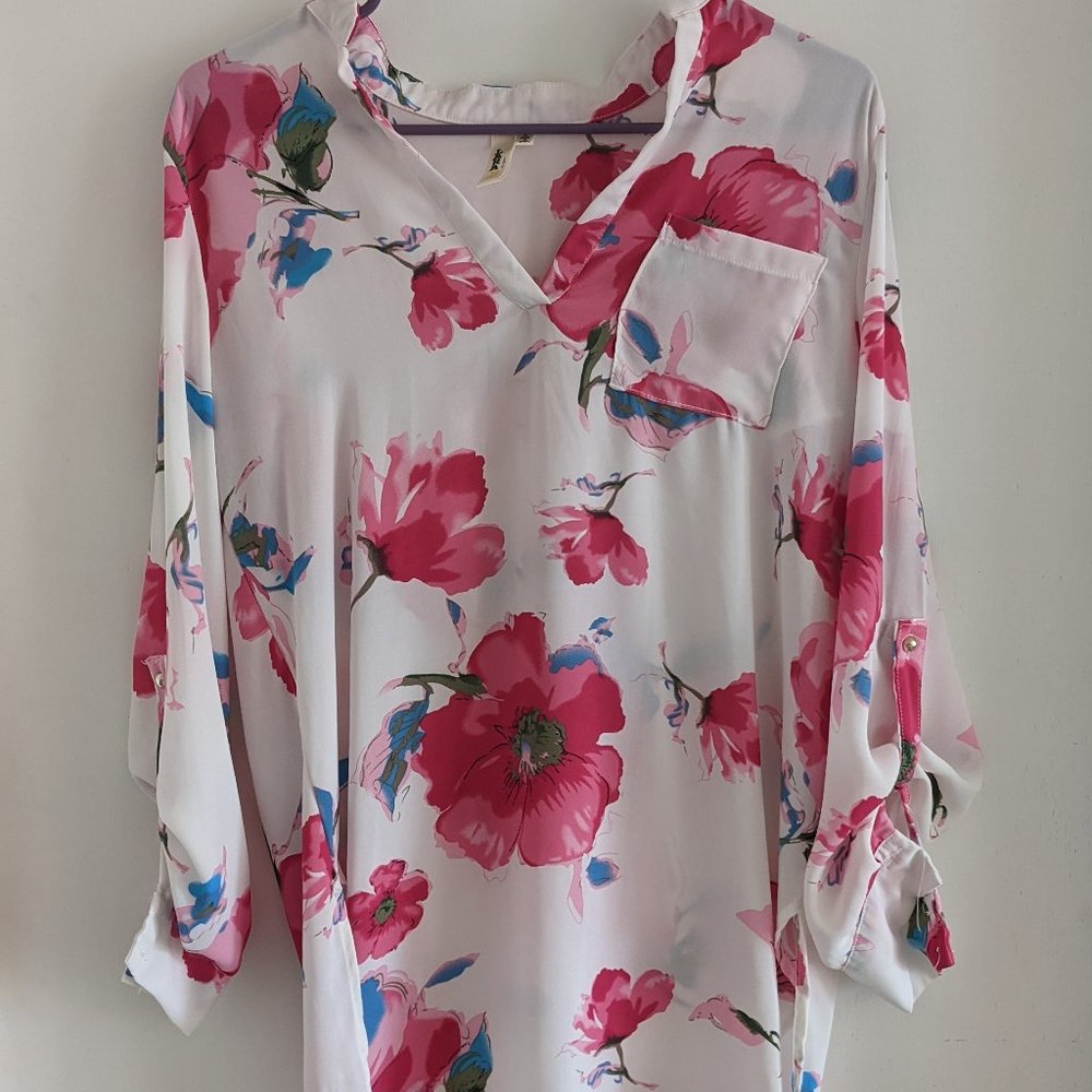 Flowy floral top